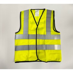 8 x "PEER PAL" Printed Children's Kids Hi-Vis Vests - Size 10-12yrs